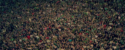 big crowd