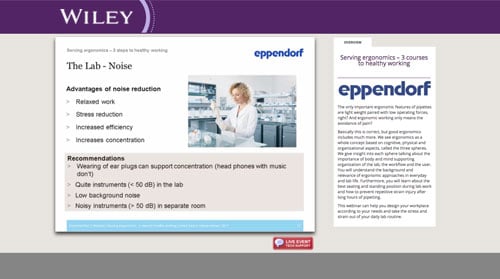 Wiley Publishing Webinar Event Example